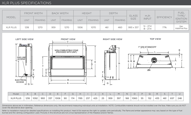 xlr-specs - West City Heating